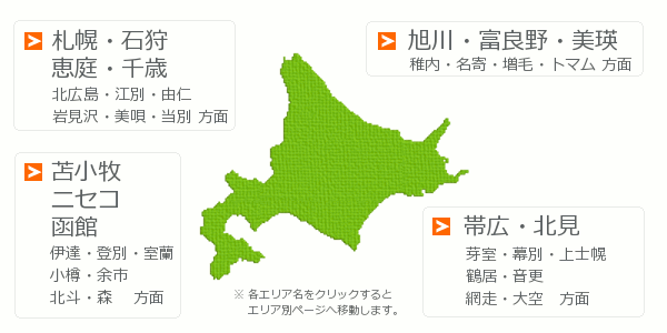 北海道マップ