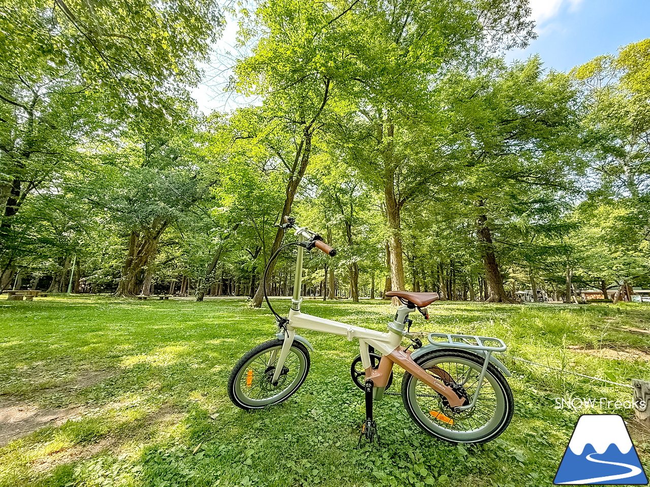 電動アシスト自転車『ADO Air Carbon』の実力発揮！札幌・円山公園駅 