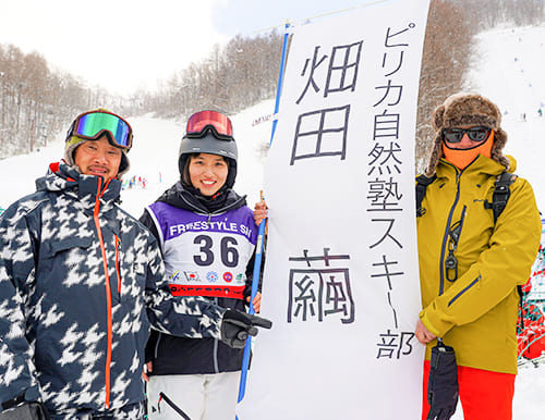 女子モーグルスキーヤー・畑田繭 -Mayu Hatada-　北海道を拠点に全国各地のモーグル大会を転戦する女性スキーヤーをご紹介します(^^)/