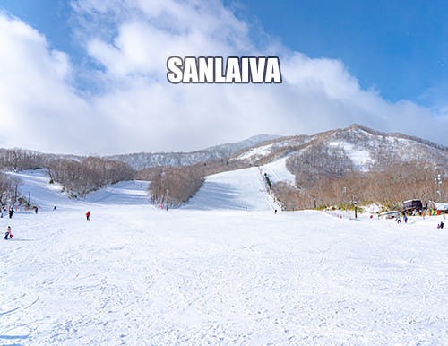 登別カルルス温泉サンライバスキー場｜待望の大雪！シュプールを描けばふわふわの雪煙が漂う、全7コースが滑走可能です(^^)v