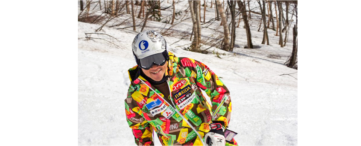 井山敬介「神様がくれた雪山に感謝！」