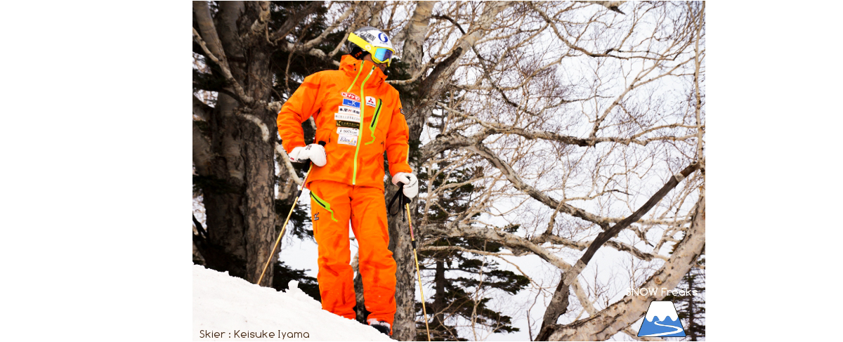 井山敬介「神様がくれた雪山に感謝！」