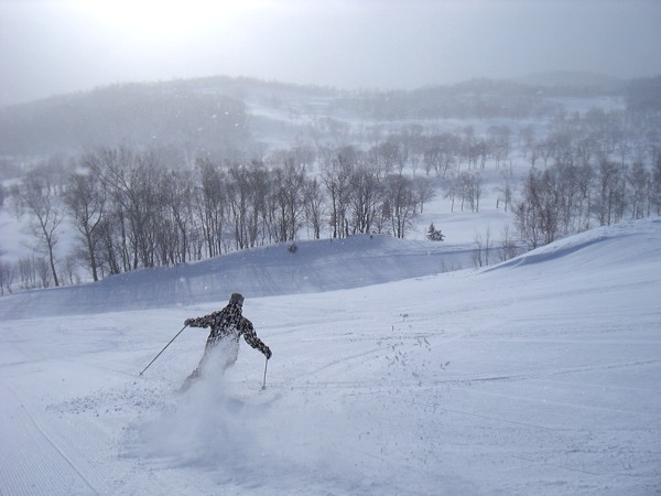 朝里川温泉スキー場ゲレンデレポート
