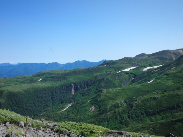 大雪山黒岳山頂からの景色