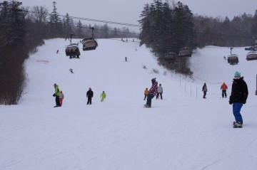 キロロリゾートで粉雪を満喫