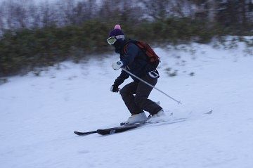 キロロリゾートで粉雪を満喫