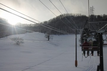 さっぽろばんけい ふんわり新雪到来