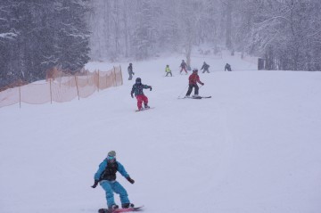 さっぽろばんけい ふんわり新雪到来