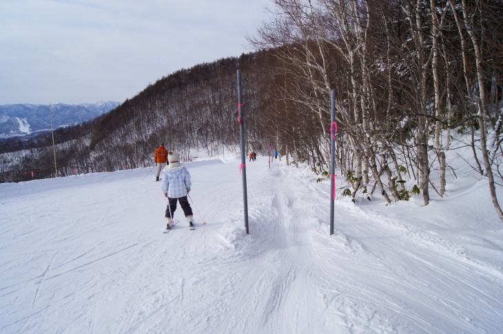 札幌藻岩山 街を見ながら、のんびりスキー