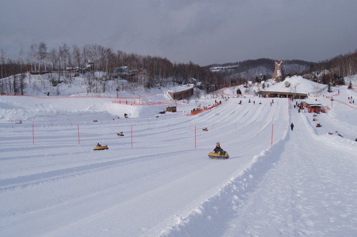 滝野すずらん丘陵公園 はじめての雪遊びに最適