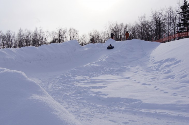 滝野すずらん丘陵公園 はじめての雪遊びに最適