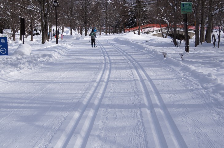 滝野すずらん丘陵公園 はじめての雪遊びに最適