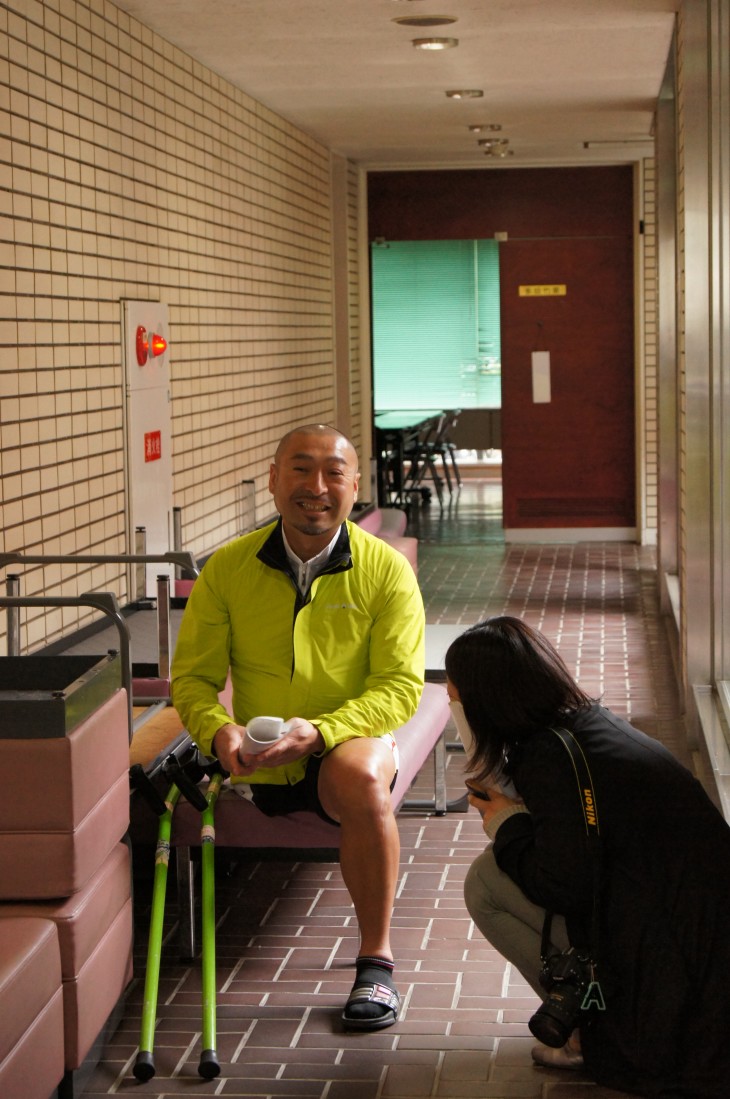 田中哲也さん【障害者日本縦断駅伝】札幌をスタート