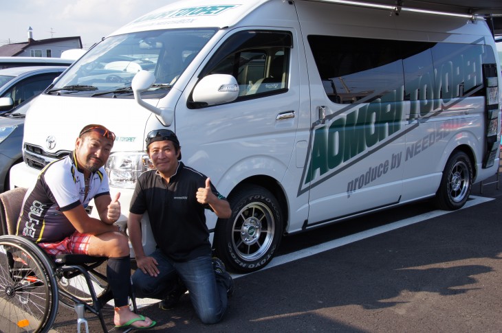 ツール･ド･北海道2012 田中哲也さん、佐藤一臣さん、片山右京さんが初秋の美瑛でタイムトライアル！