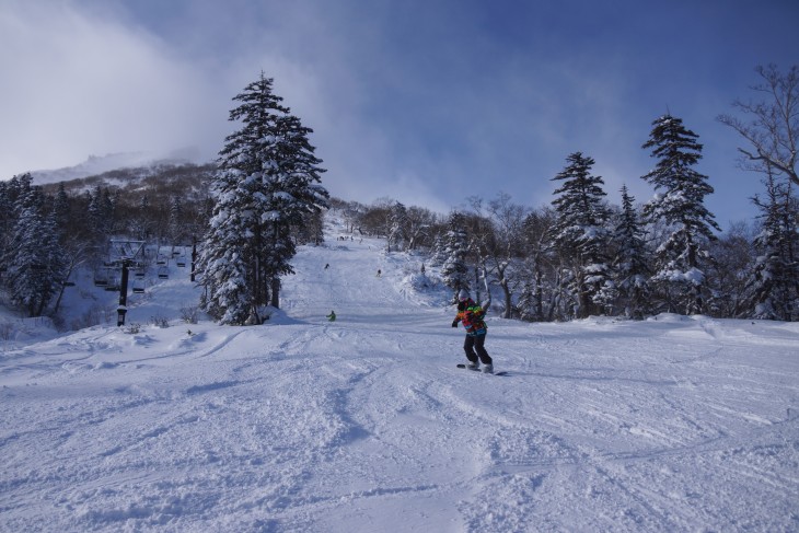 層雲峡黒岳 ヤミツキになるパウダースノー