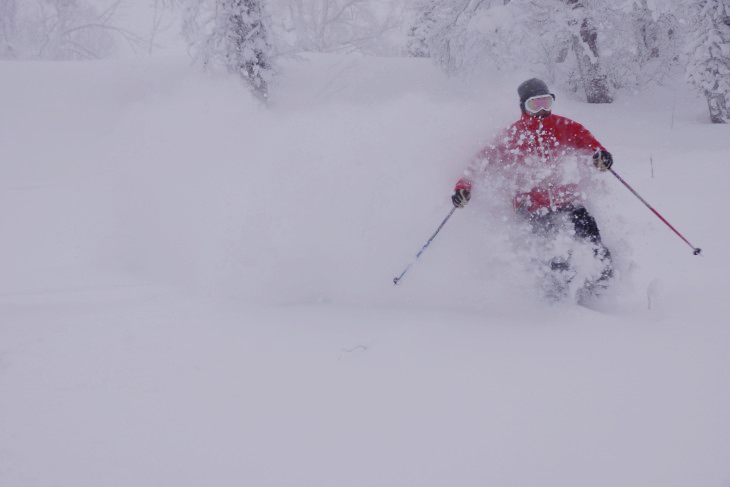 カムイスキーリンクス 粉雪・新雪・深雪たっぷり！