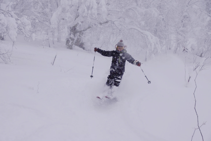 カムイスキーリンクス 粉雪・新雪・深雪たっぷり！