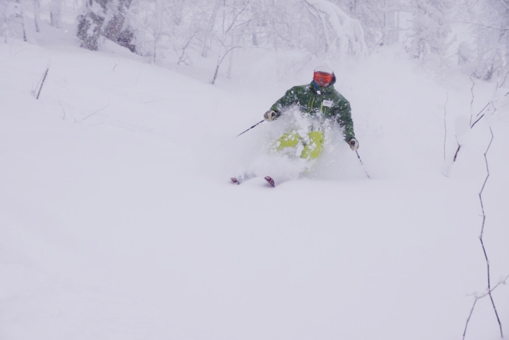 カムイスキーリンクス 粉雪・新雪・深雪たっぷり！