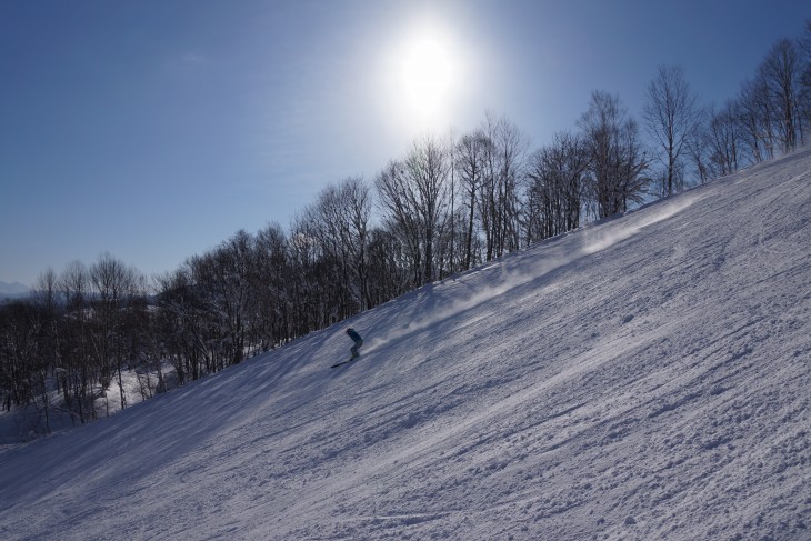 ルスツリゾート 青空＋粉雪＝最高のコンディション！