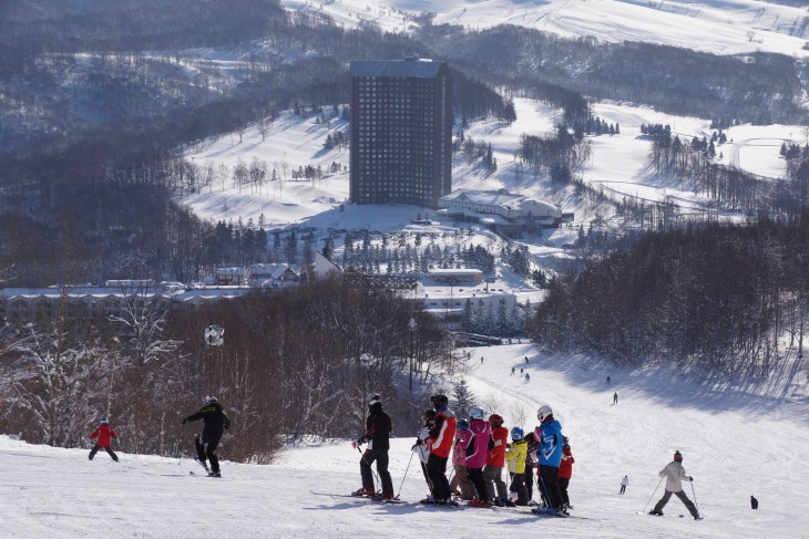 ルスツリゾート 青空＋粉雪＝最高のコンディション！