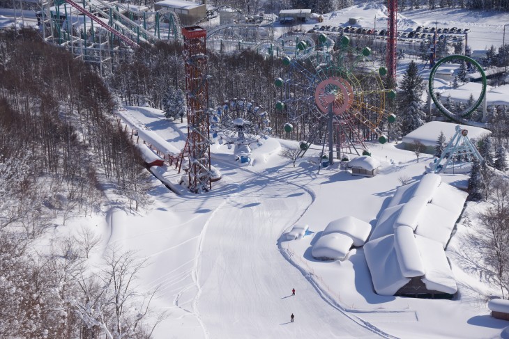 ルスツリゾート 青空＋粉雪＝最高のコンディション！