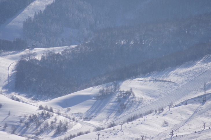 ルスツリゾート 青空＋粉雪＝最高のコンディション！