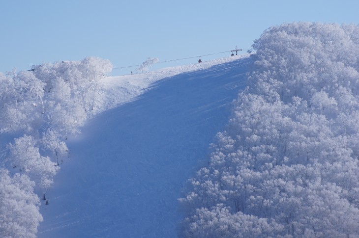 ルスツリゾート 青空＋粉雪＝最高のコンディション！