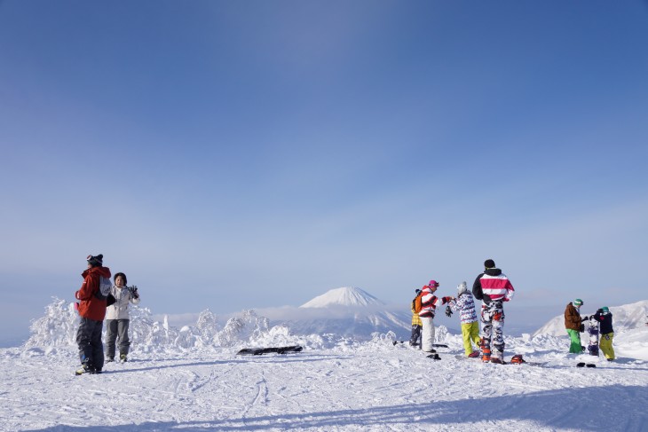 ルスツリゾート 青空＋粉雪＝最高のコンディション！