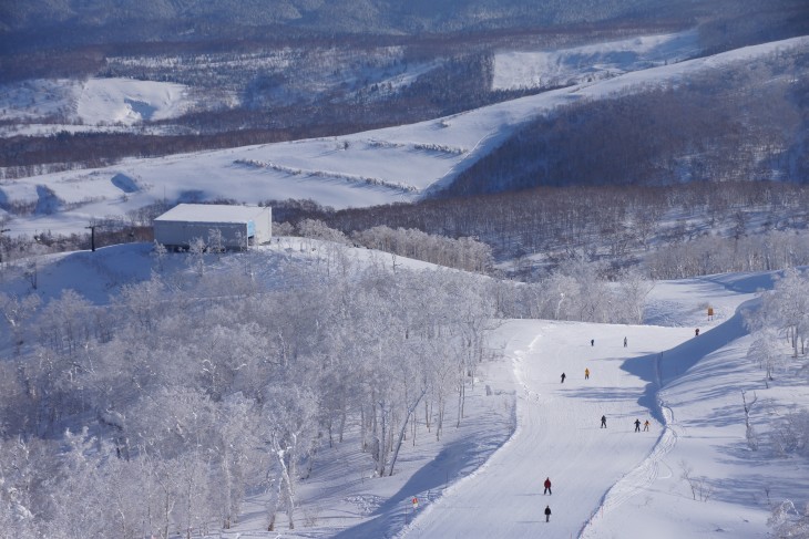 ルスツリゾート 青空＋粉雪＝最高のコンディション！