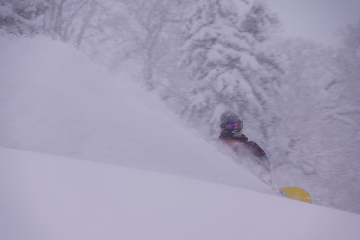 富良野 2012年、締めくくりのパウダー！