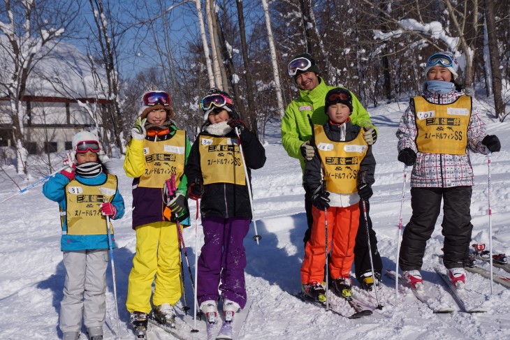 カムイスキーリンクス 青と白。「雪の教室」＆パウダー！