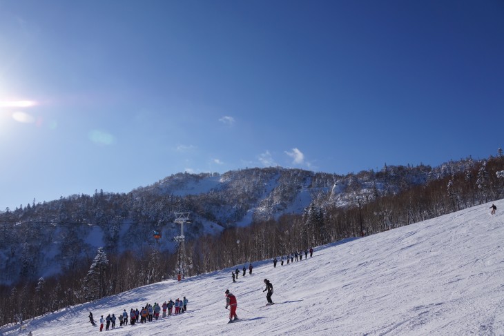 札幌国際 降雪後のピーカン＆パウダースノー☆