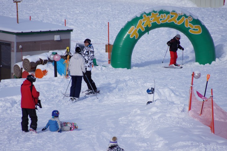 サッポロテイネ ふわふわ粉雪で全面パウダー