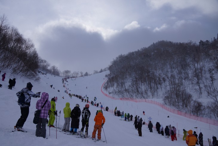 サッポロテイネ ふわふわ粉雪で全面パウダー