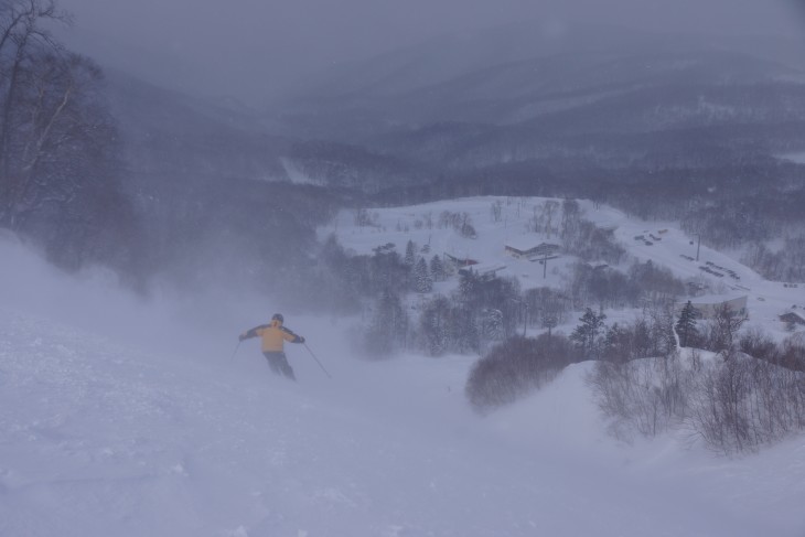 サッポロテイネ 大雪から一転、晴天パウダーに