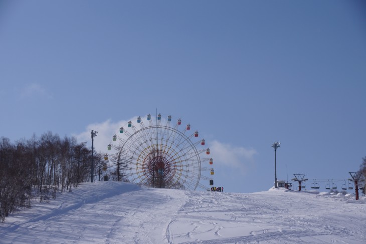 サッポロテイネ 大雪から一転、晴天パウダーに