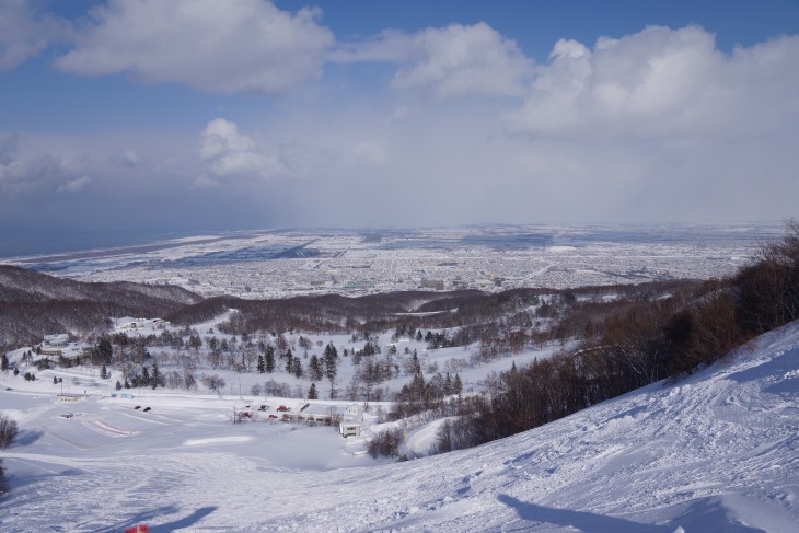 サッポロテイネ 大雪から一転、晴天パウダーに