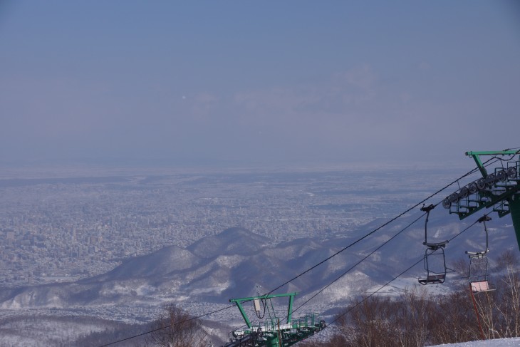 サッポロテイネ 大雪から一転、晴天パウダーに