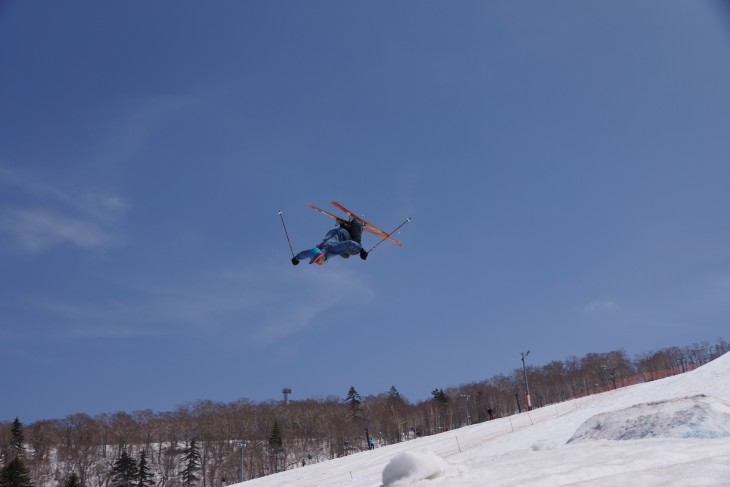 中山峠 晴天！春スキー・スノーボード日和到来