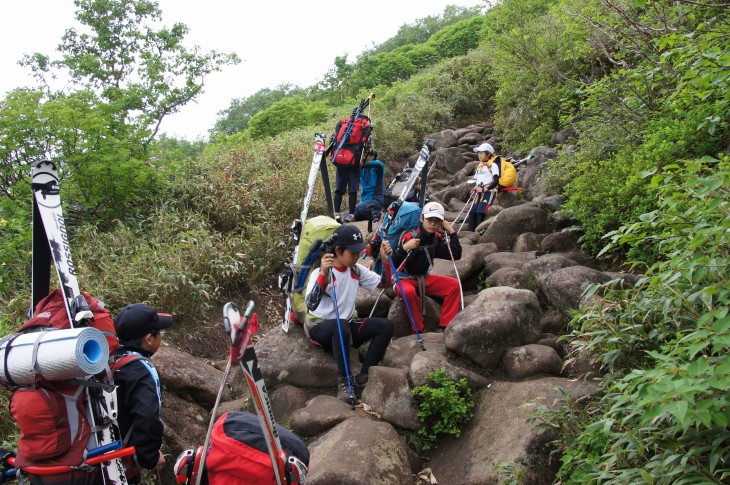 層雲峡黒岳ロープウェイスキー場 サッポロモイワジュニアスキークラブ