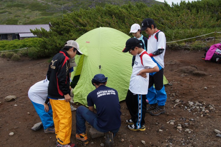 層雲峡黒岳ロープウェイスキー場 サッポロモイワジュニアスキークラブ