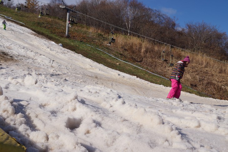 スノークルーズ・オーンズ 青い空と白い雪、蒼い海と｢ふなっしー｣？