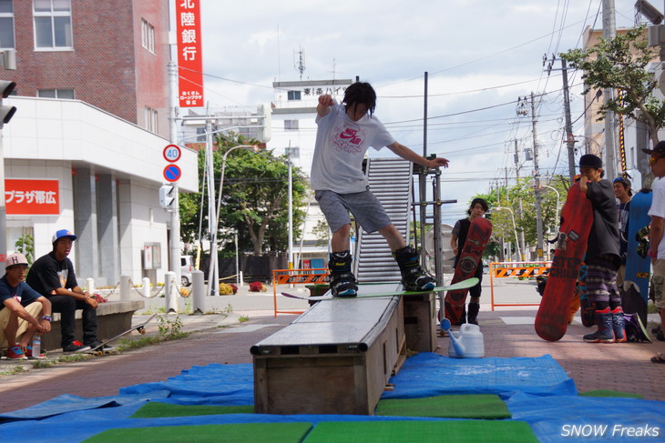 2014 夏でもスノーボード!! in 帯広平原まつりレポート！