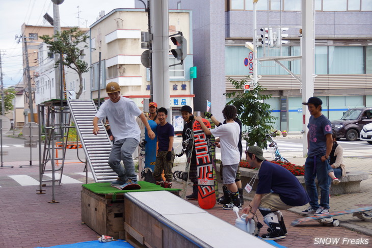 2014 夏でもスノーボード!! in 帯広平原まつりレポート！