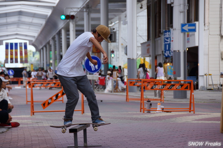 2014 夏でもスノーボード!! in 帯広平原まつりレポート！