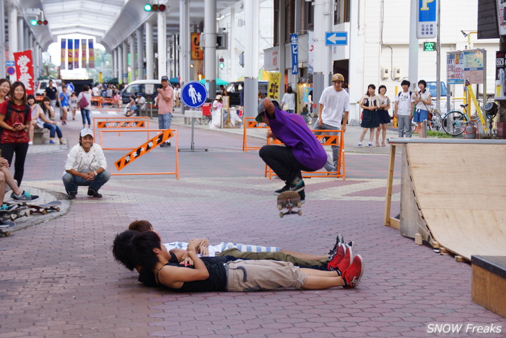 2014 夏でもスノーボード!! in 帯広平原まつりレポート！