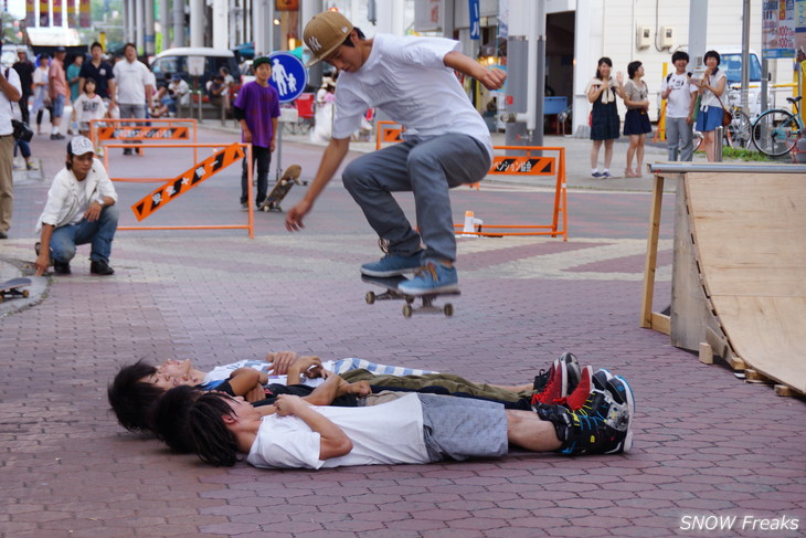 2014 夏でもスノーボード!! in 帯広平原まつりレポート！