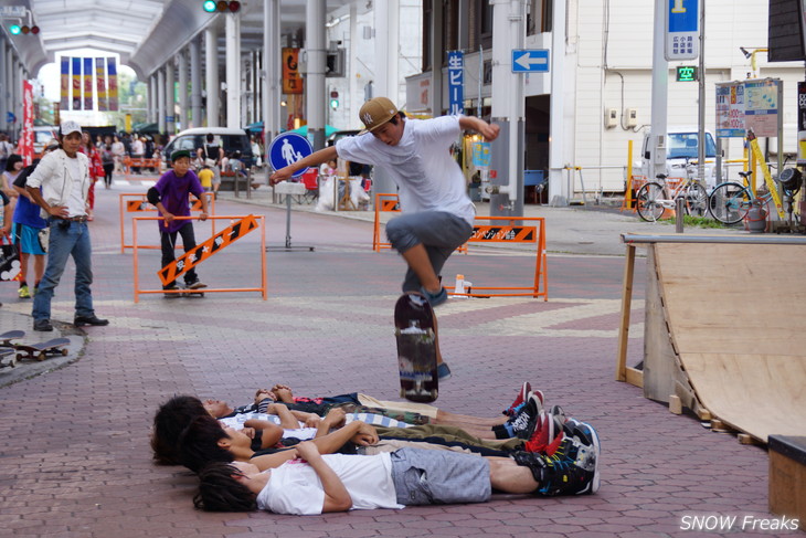 2014 夏でもスノーボード!! in 帯広平原まつりレポート！