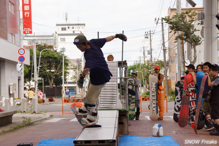 2014 夏でもスノーボード!! in 帯広平原まつりレポート！