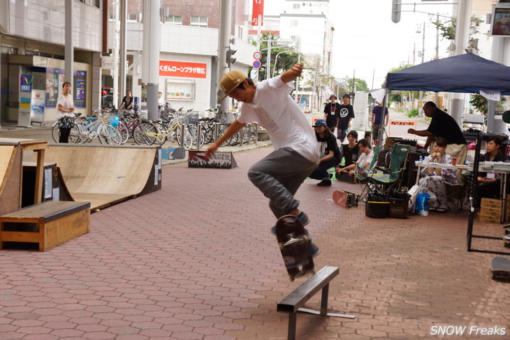 2014 夏でもスノーボード!! in 帯広平原まつりレポート！